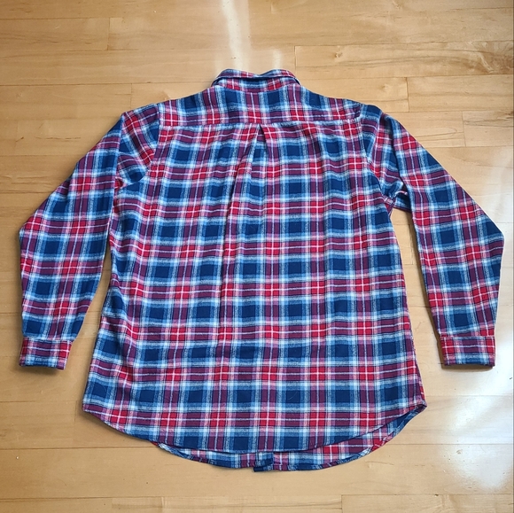 Ladies Button down Flannel shirt - Picture 2 of 5